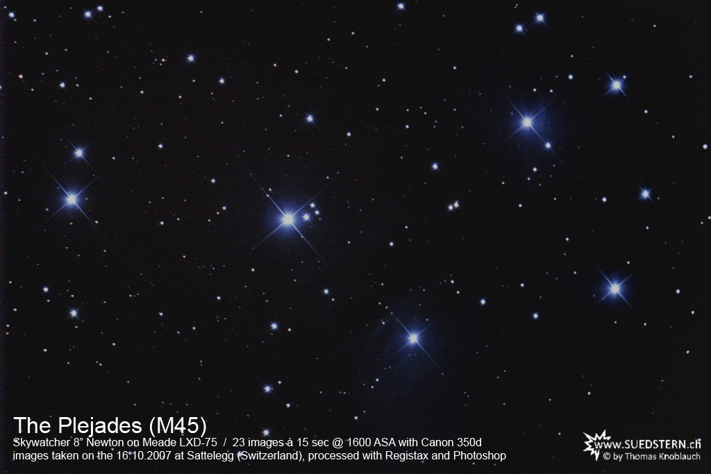2007-10-16 - M45 (The Plejades)